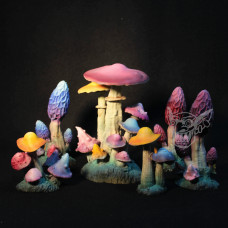 Fantasy tabletop Terrain mushrooms 
